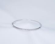 14 kt White Gold Diamond Bracelet